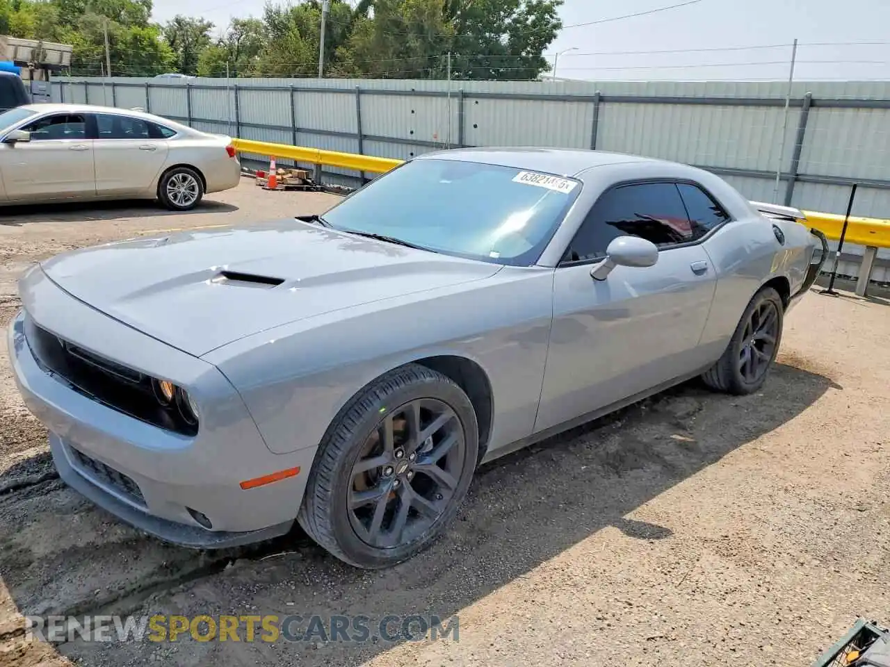 1 Photograph of a damaged car 2C3CDZAGXNH143871 DODGE CHALLENGER 2022
