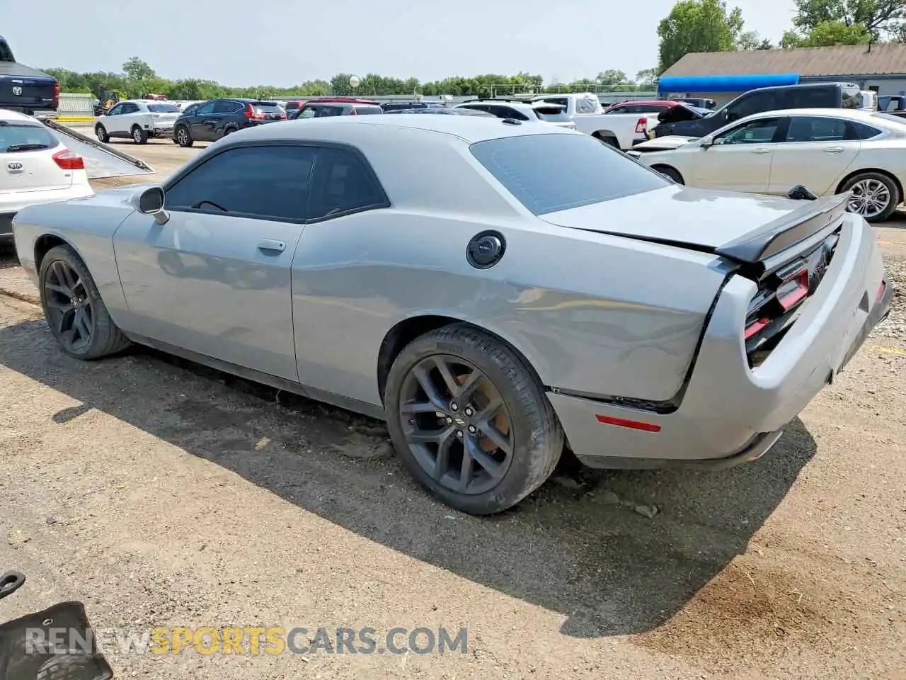 2 Photograph of a damaged car 2C3CDZAGXNH143871 DODGE CHALLENGER 2022