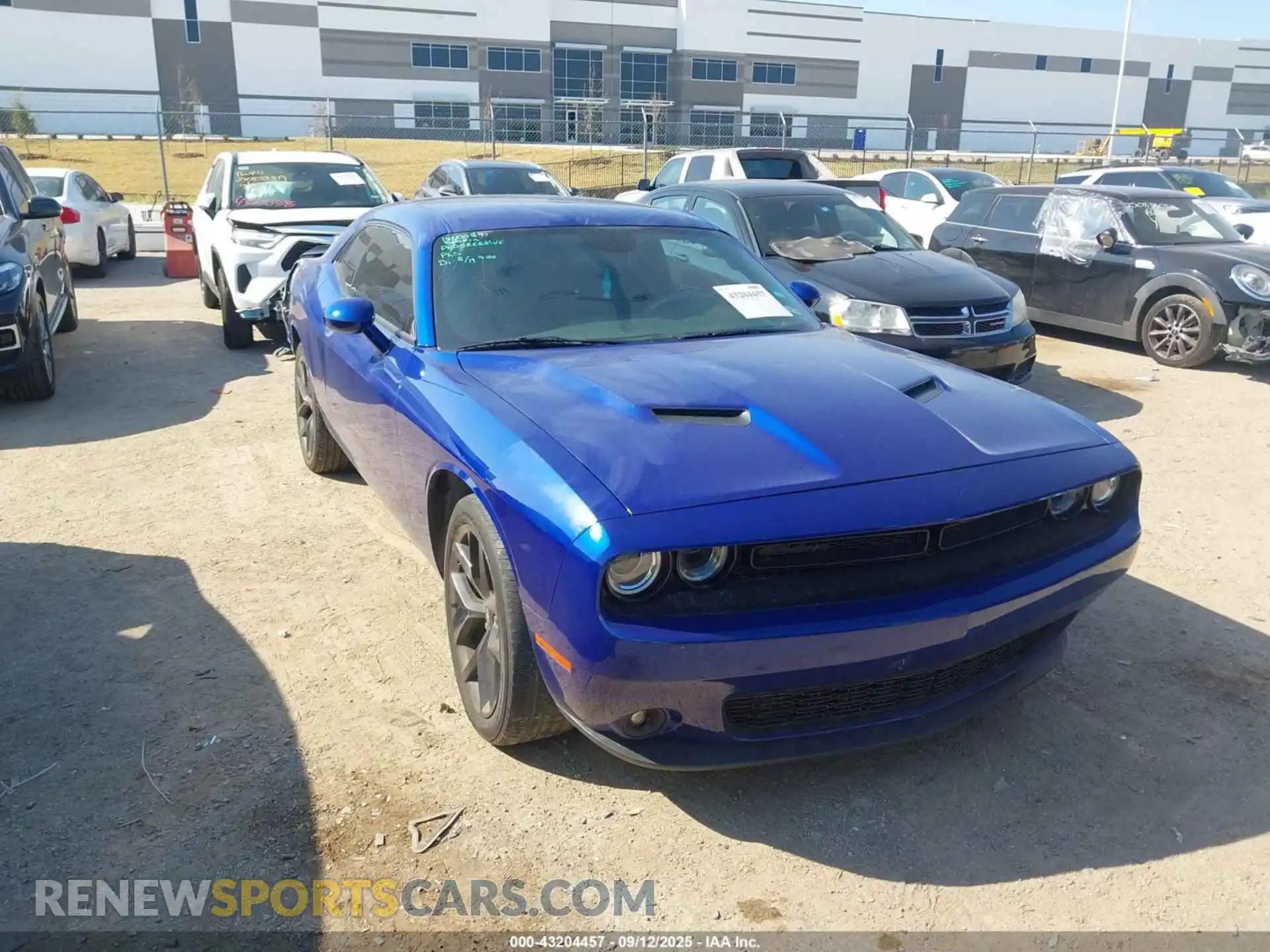 1 Photograph of a damaged car 2C3CDZAGXNH144129 DODGE CHALLENGER 2022