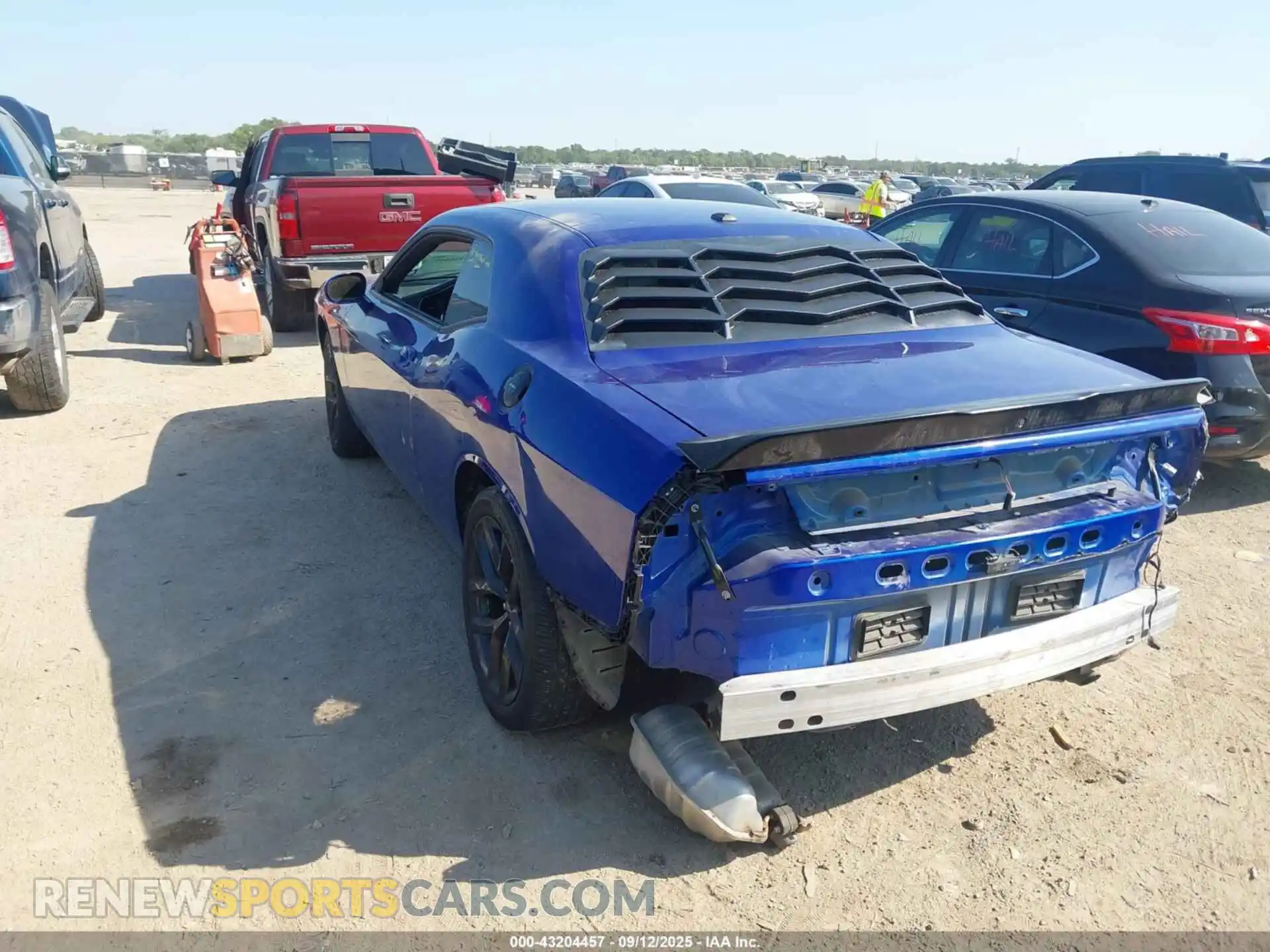 3 Photograph of a damaged car 2C3CDZAGXNH144129 DODGE CHALLENGER 2022