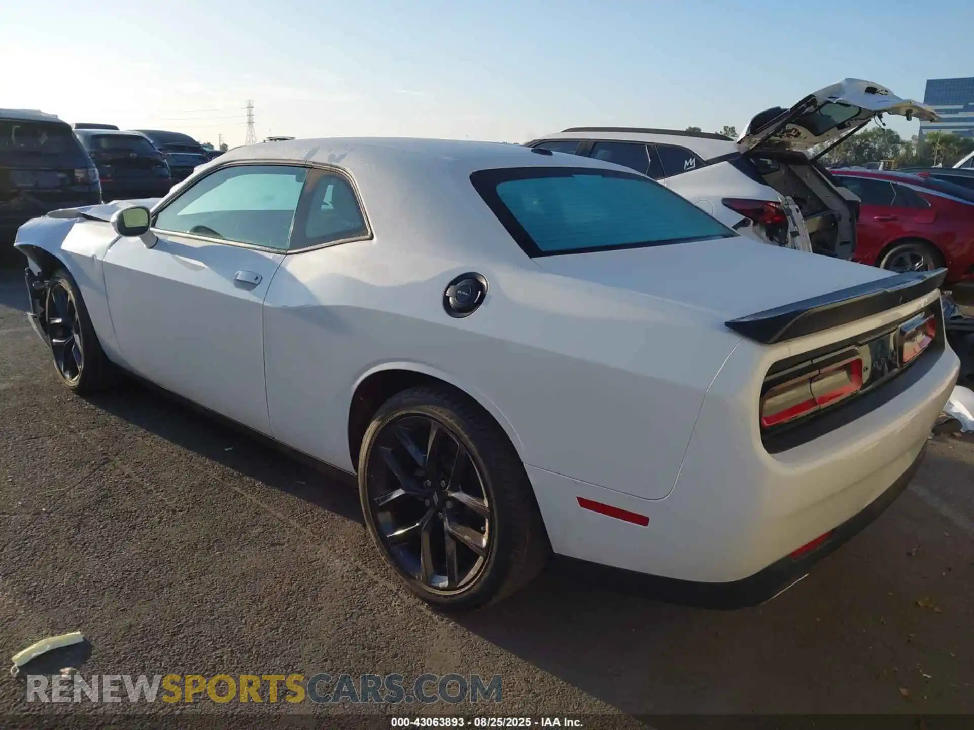 3 Photograph of a damaged car 2C3CDZAGXNH164669 DODGE CHALLENGER 2022