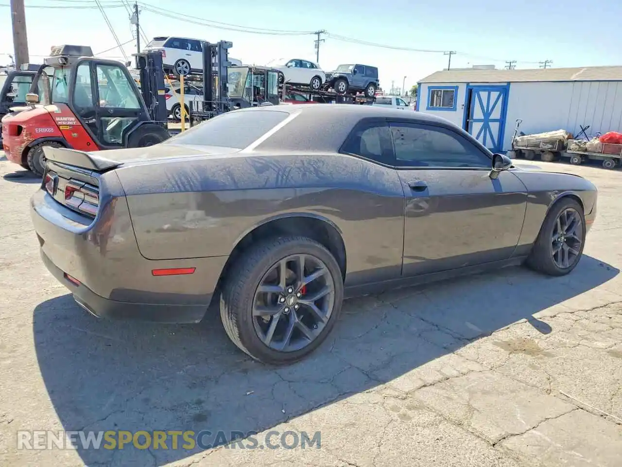 3 Photograph of a damaged car 2C3CDZAGXNH242576 DODGE CHALLENGER 2022