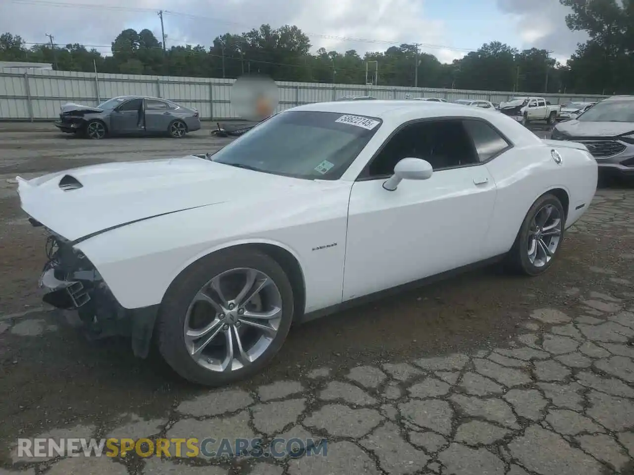 1 Photograph of a damaged car 2C3CDZBT0NH105268 DODGE CHALLENGER 2022