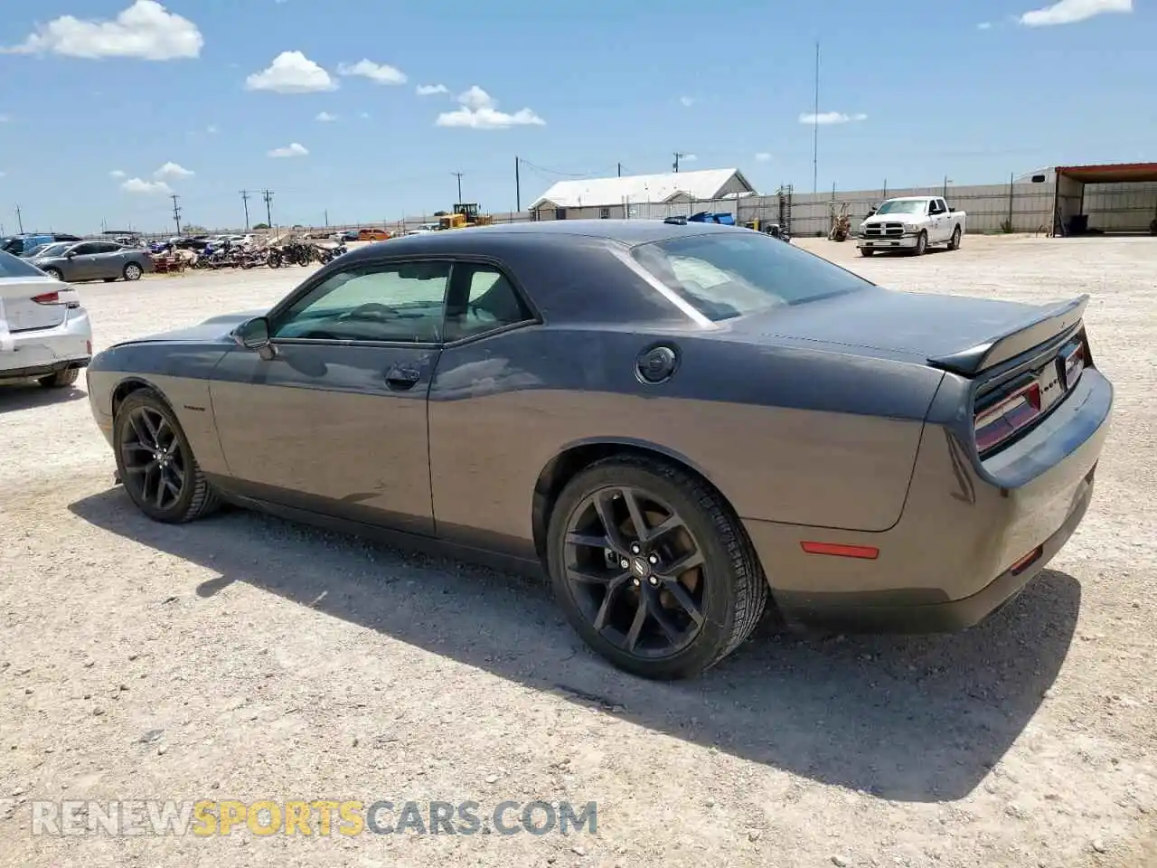 2 Photograph of a damaged car 2C3CDZBT0NH195280 DODGE CHALLENGER 2022
