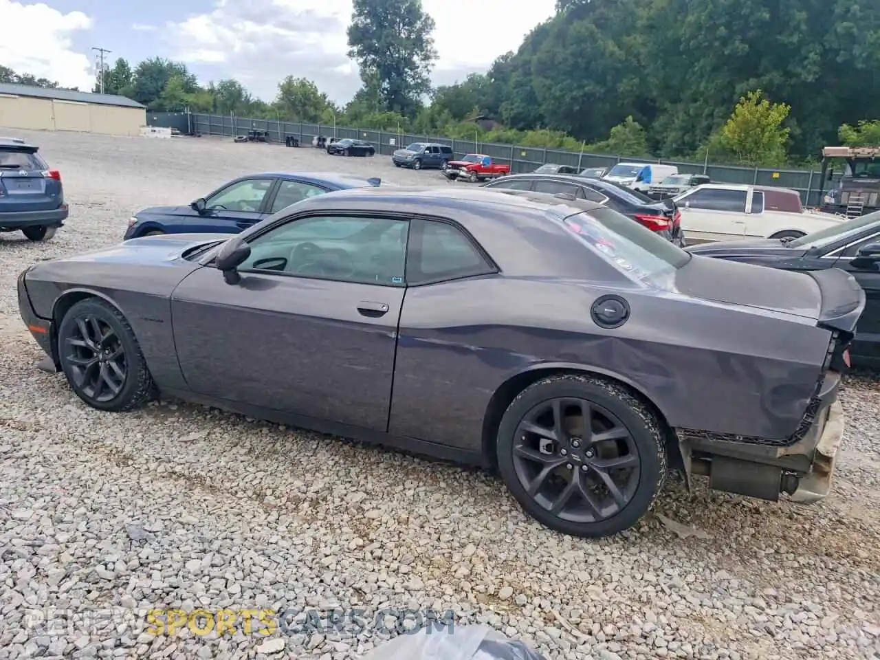 2 Photograph of a damaged car 2C3CDZBT1NH192033 DODGE CHALLENGER 2022