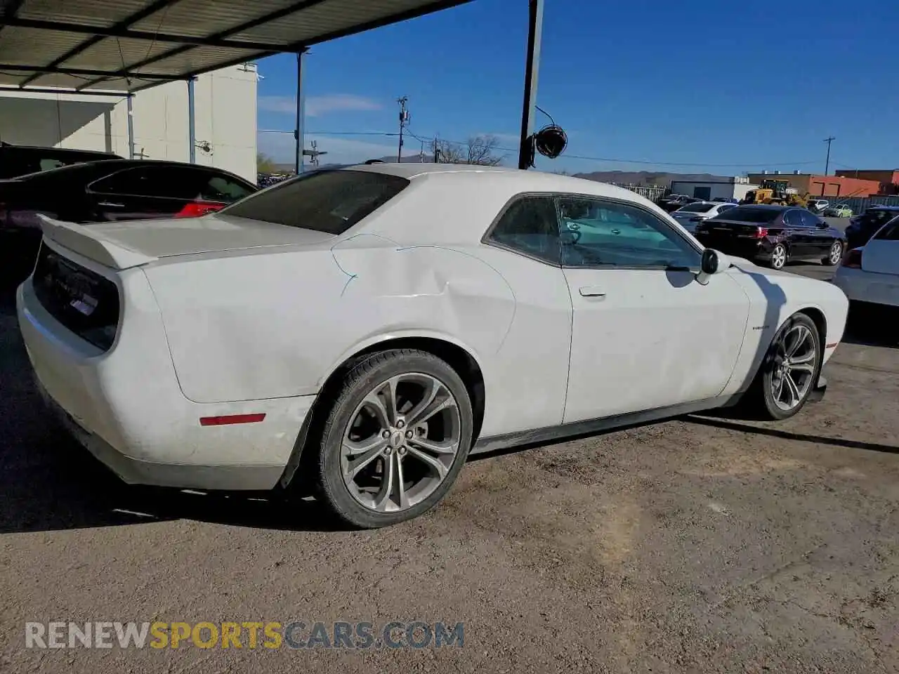 3 Photograph of a damaged car 2C3CDZBT3NH105152 DODGE CHALLENGER 2022