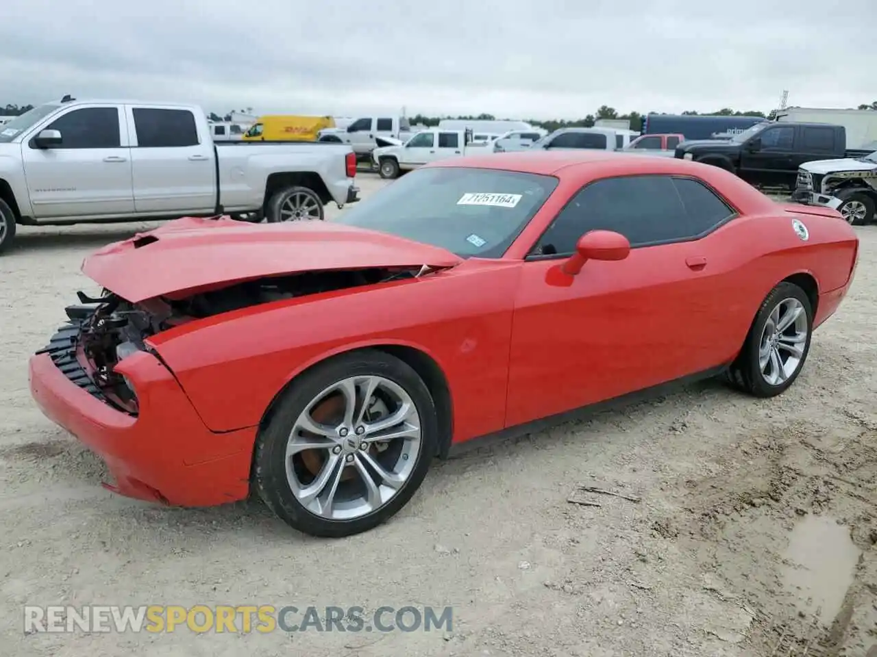 1 fotografías del automóvil dañado 2C3CDZBT3NH108195 DODGE CHALLENGER 2022