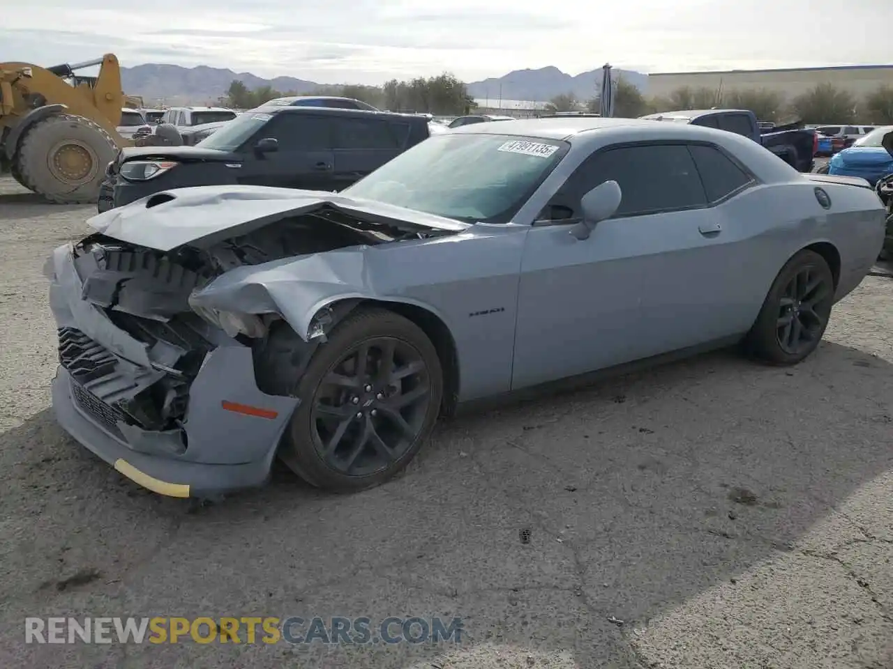 1 Photograph of a damaged car 2C3CDZBT3NH137003 DODGE CHALLENGER 2022