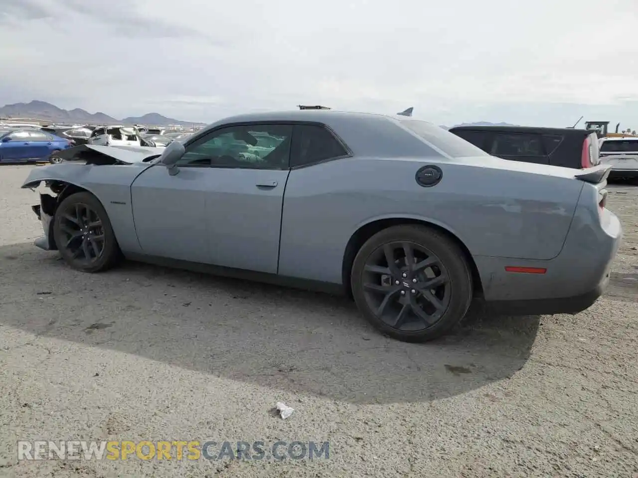 2 Photograph of a damaged car 2C3CDZBT3NH137003 DODGE CHALLENGER 2022