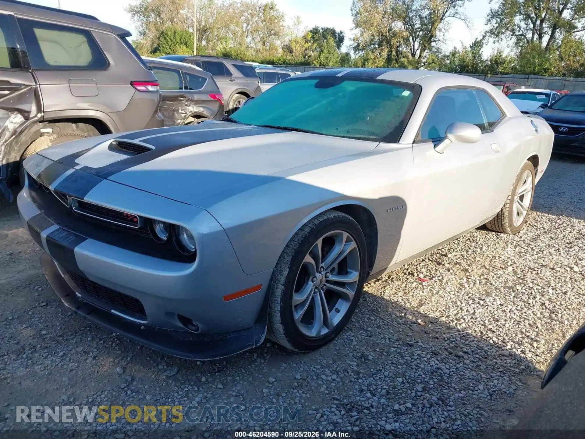 2 Photograph of a damaged car 2C3CDZBT3NH168090 DODGE CHALLENGER 2022