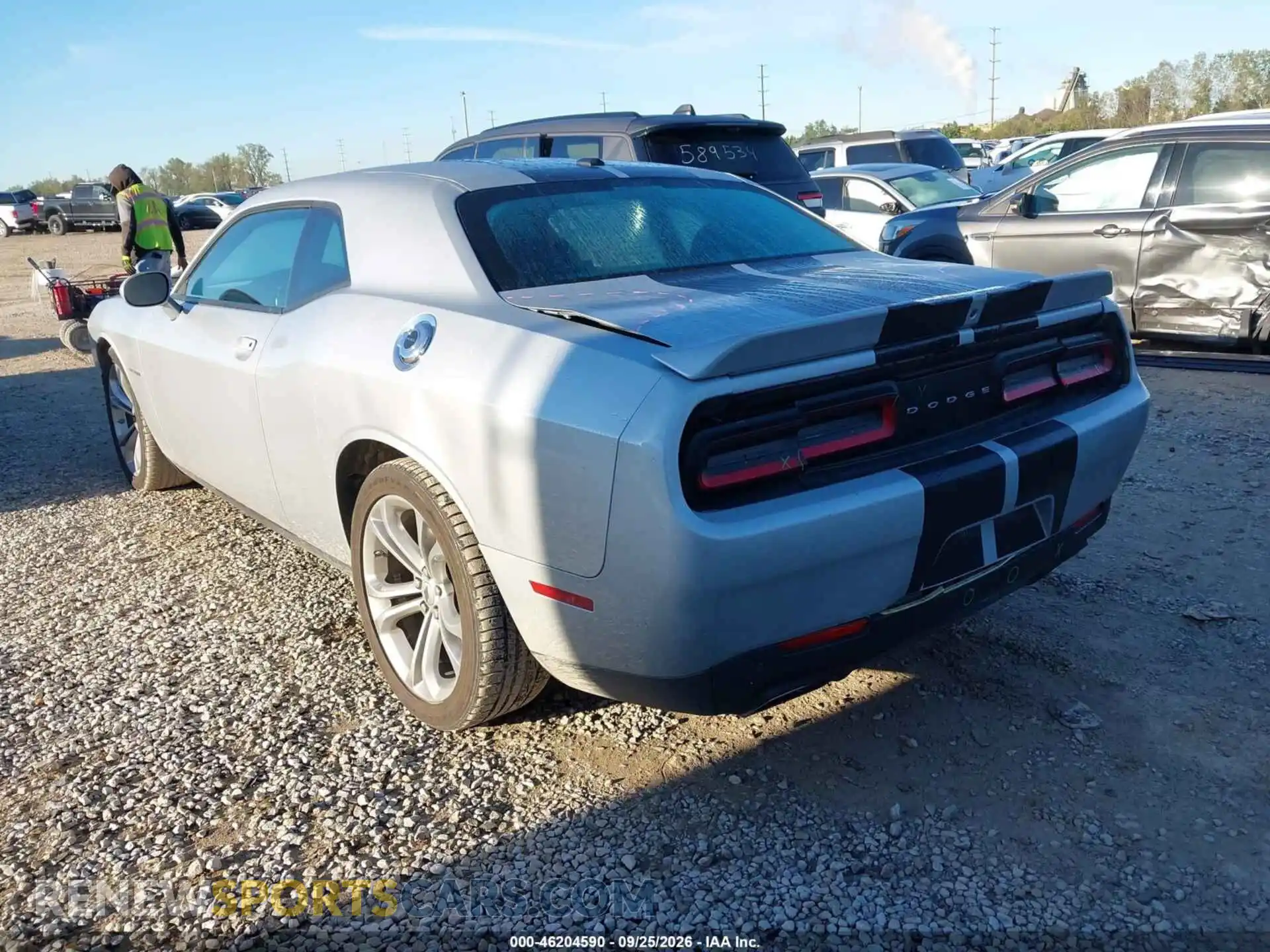 3 Photograph of a damaged car 2C3CDZBT3NH168090 DODGE CHALLENGER 2022
