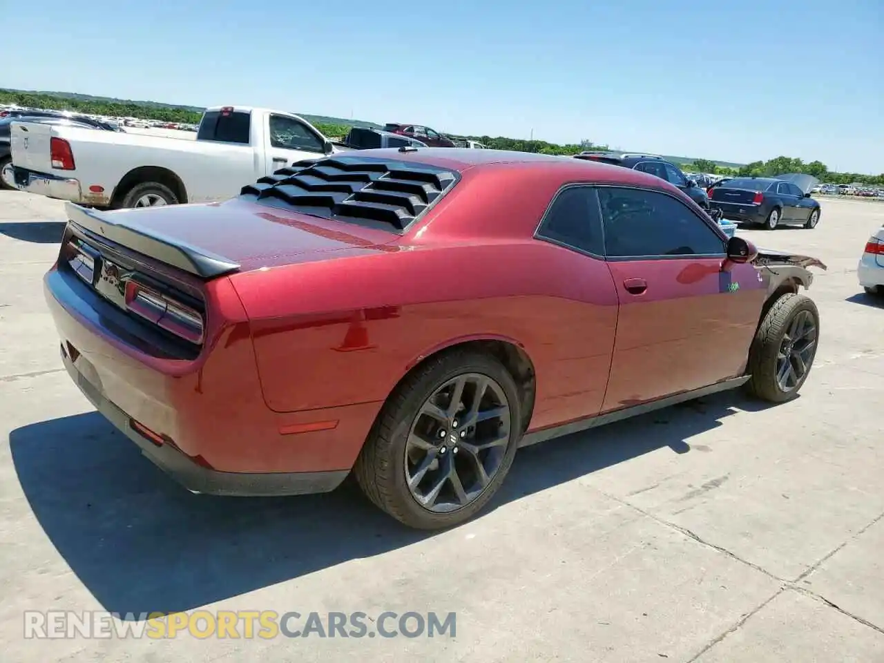 3 Фотография поврежденного автомобиля 2C3CDZBT4NH137544 DODGE CHALLENGER 2022