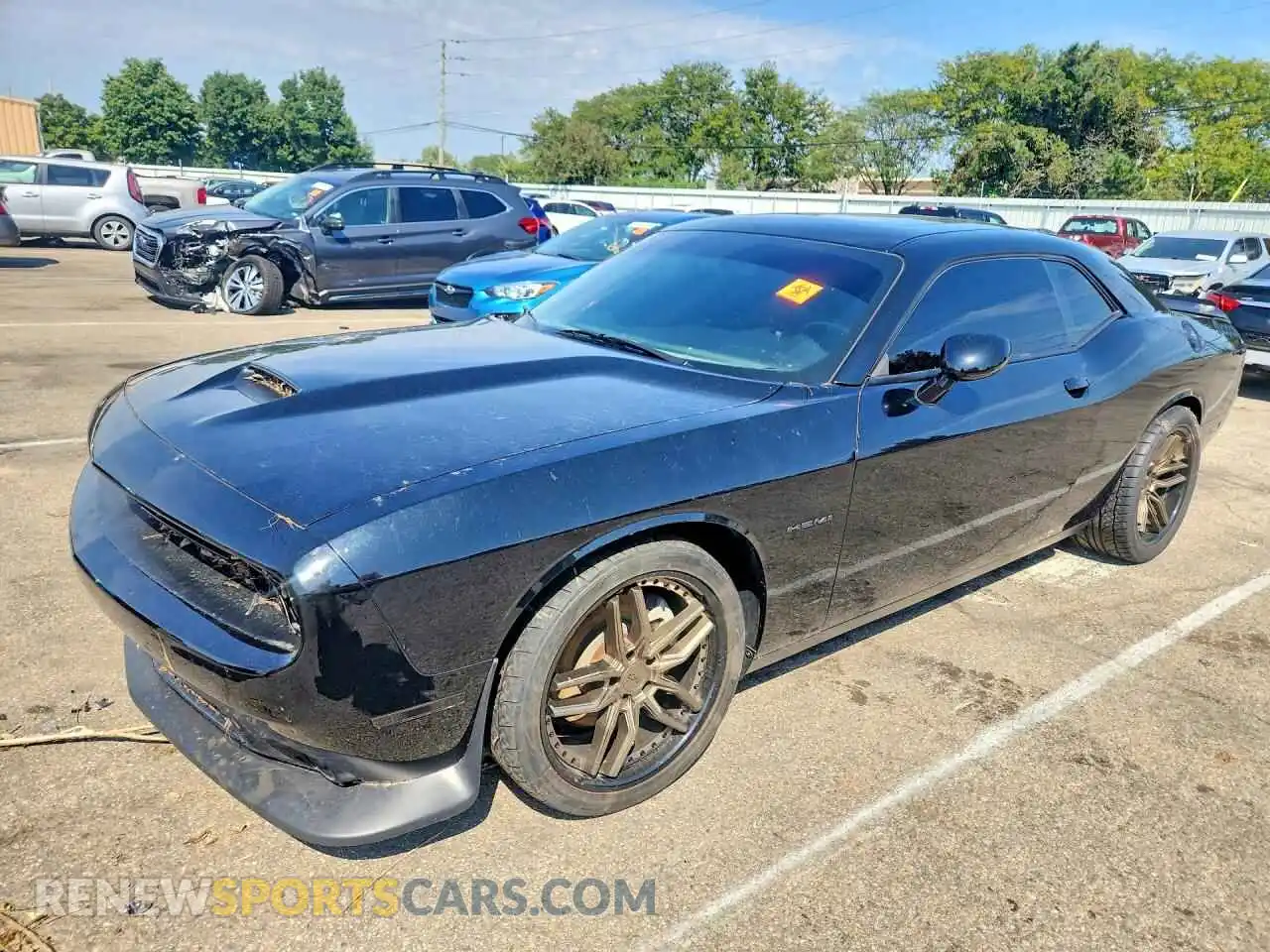 1 fotografías del automóvil dañado 2C3CDZBT4NH172066 DODGE CHALLENGER 2022