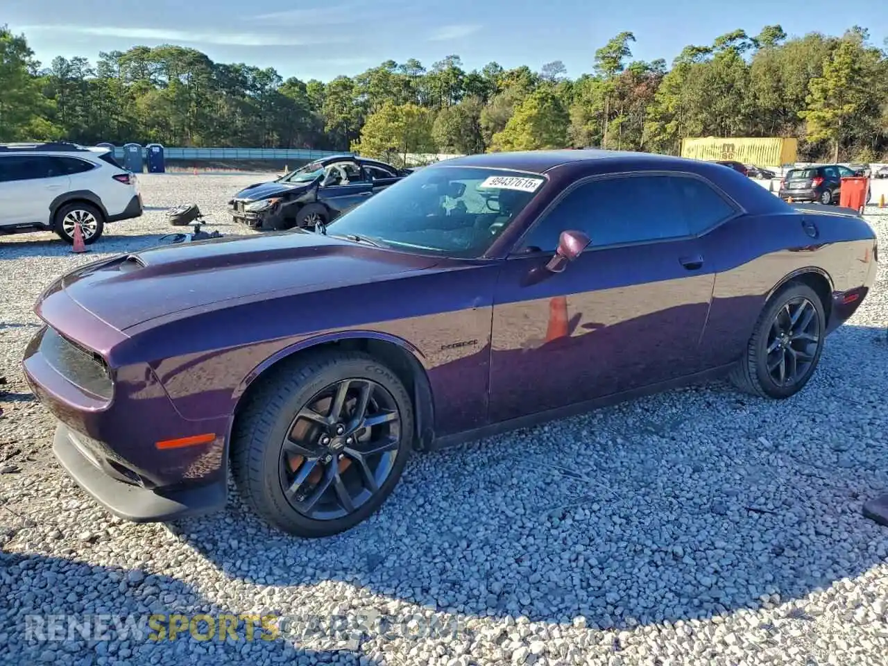 1 Photograph of a damaged car 2C3CDZBT4NH185285 DODGE CHALLENGER 2022