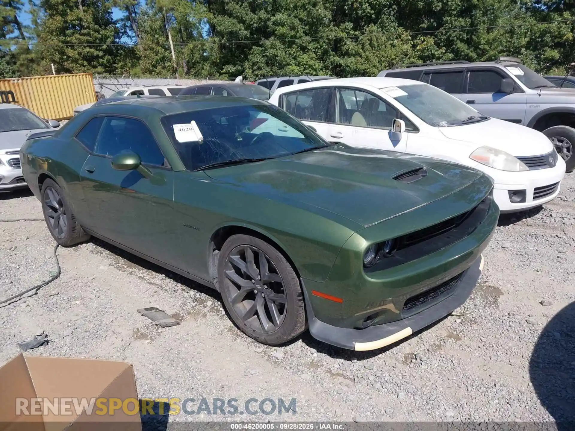 1 Photograph of a damaged car 2C3CDZBT4NH247140 DODGE CHALLENGER 2022