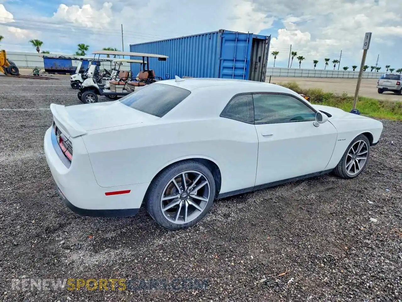 3 Photograph of a damaged car 2C3CDZBT5NH151324 DODGE CHALLENGER 2022