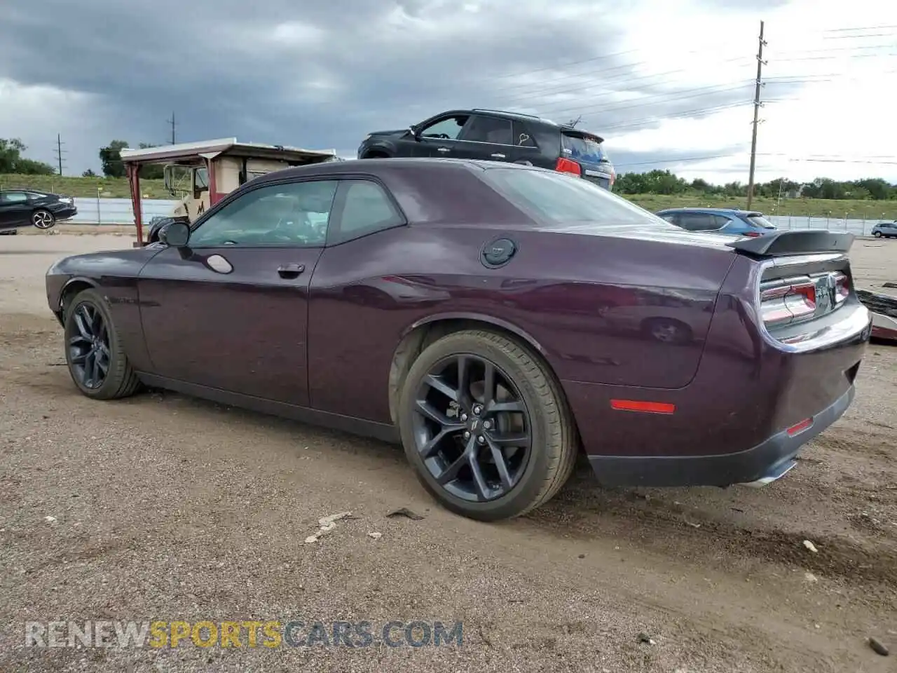 2 Photograph of a damaged car 2C3CDZBT5NH207231 DODGE CHALLENGER 2022