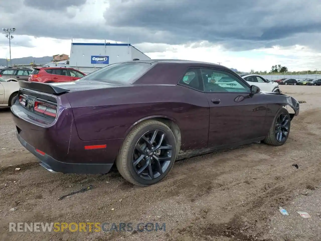 3 Photograph of a damaged car 2C3CDZBT5NH207231 DODGE CHALLENGER 2022