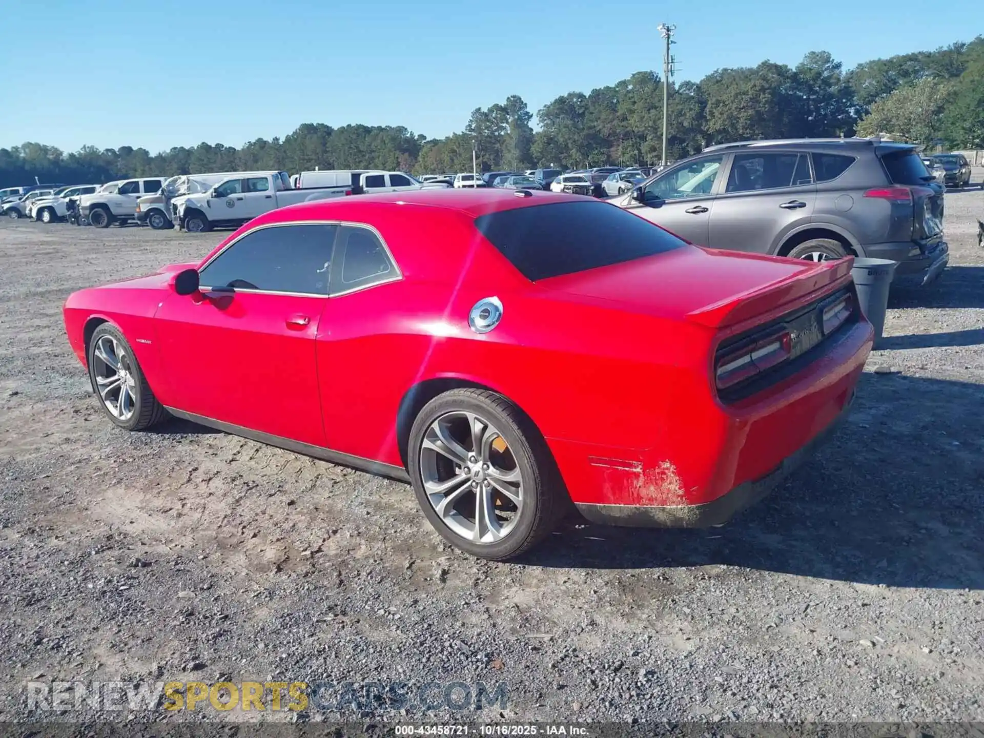 3 Photograph of a damaged car 2C3CDZBT6NH108238 DODGE CHALLENGER 2022