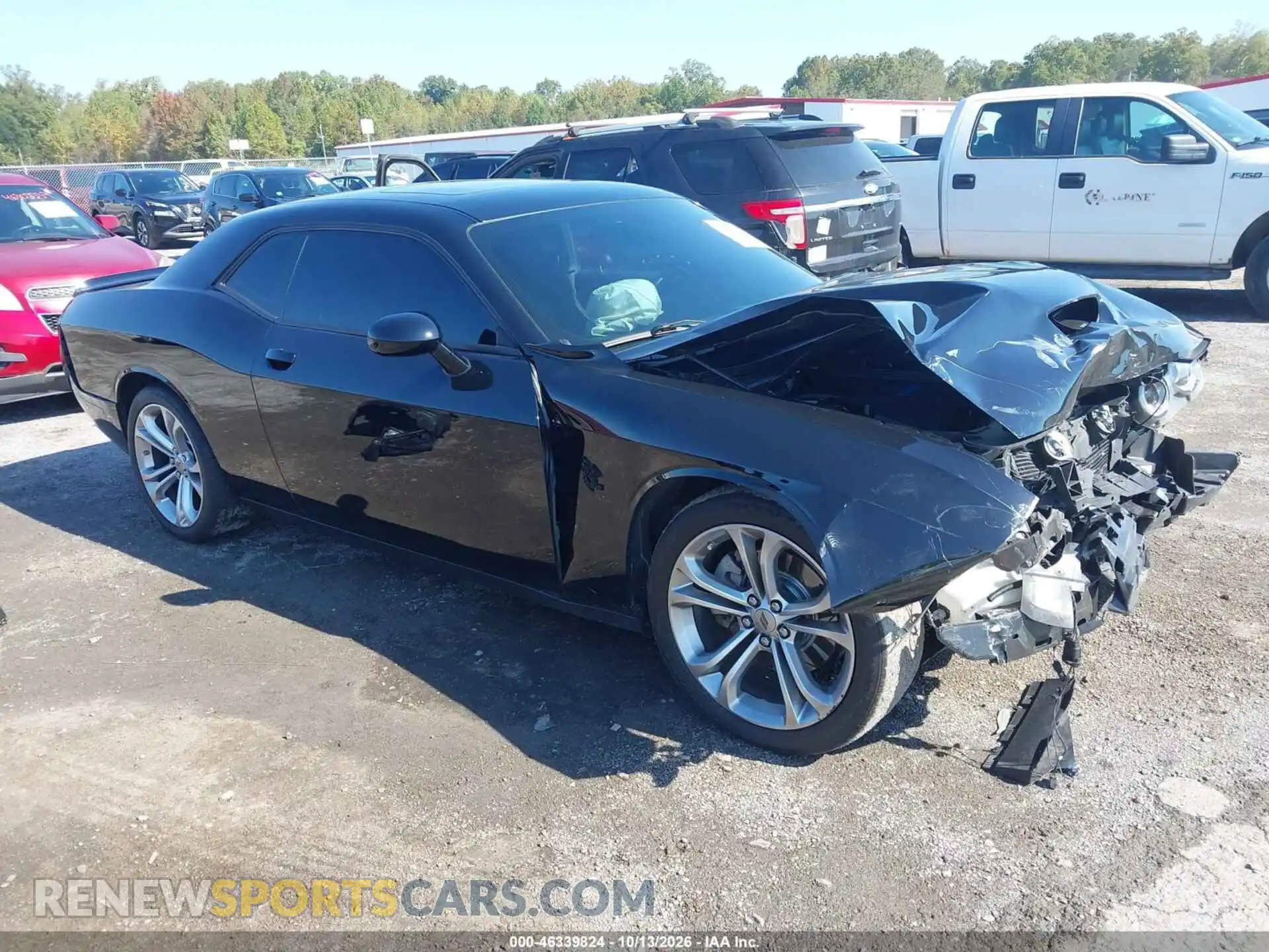 1 Photograph of a damaged car 2C3CDZBT6NH200174 DODGE CHALLENGER 2022