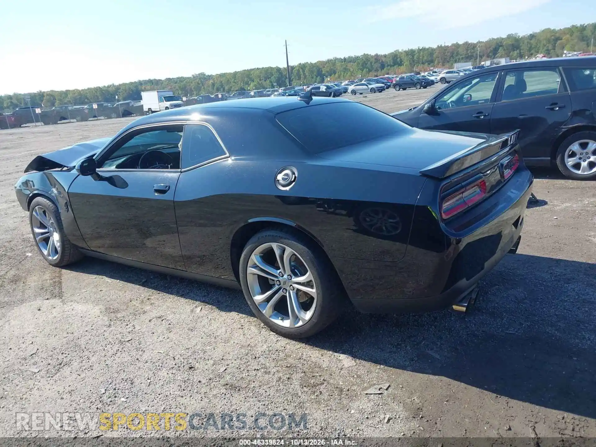 3 Photograph of a damaged car 2C3CDZBT6NH200174 DODGE CHALLENGER 2022