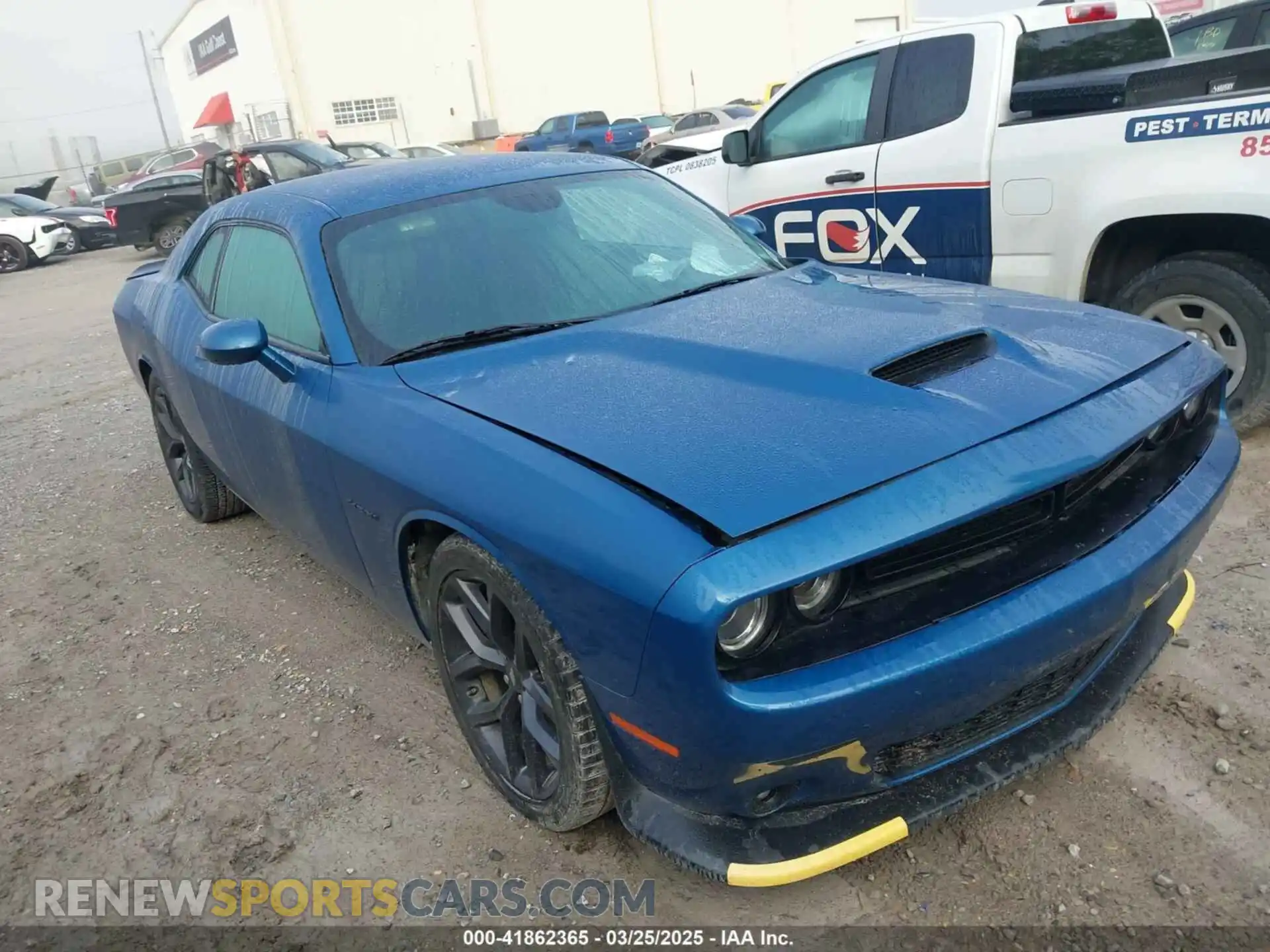 1 Photograph of a damaged car 2C3CDZBT6NH242635 DODGE CHALLENGER 2022
