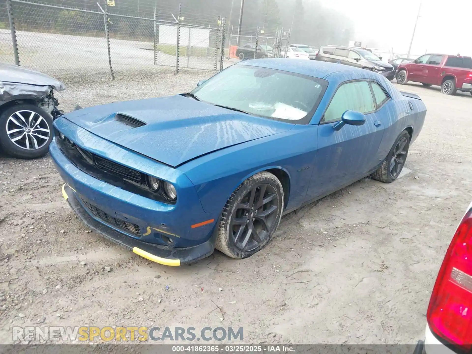 2 Photograph of a damaged car 2C3CDZBT6NH242635 DODGE CHALLENGER 2022