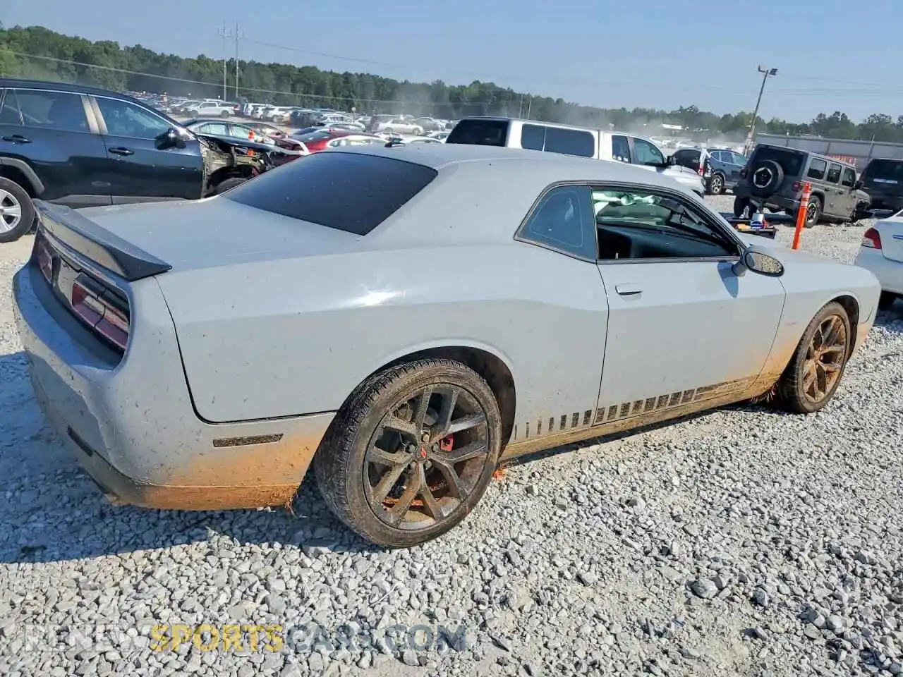 3 fotografías del automóvil dañado 2C3CDZBT7NH140275 DODGE CHALLENGER 2022