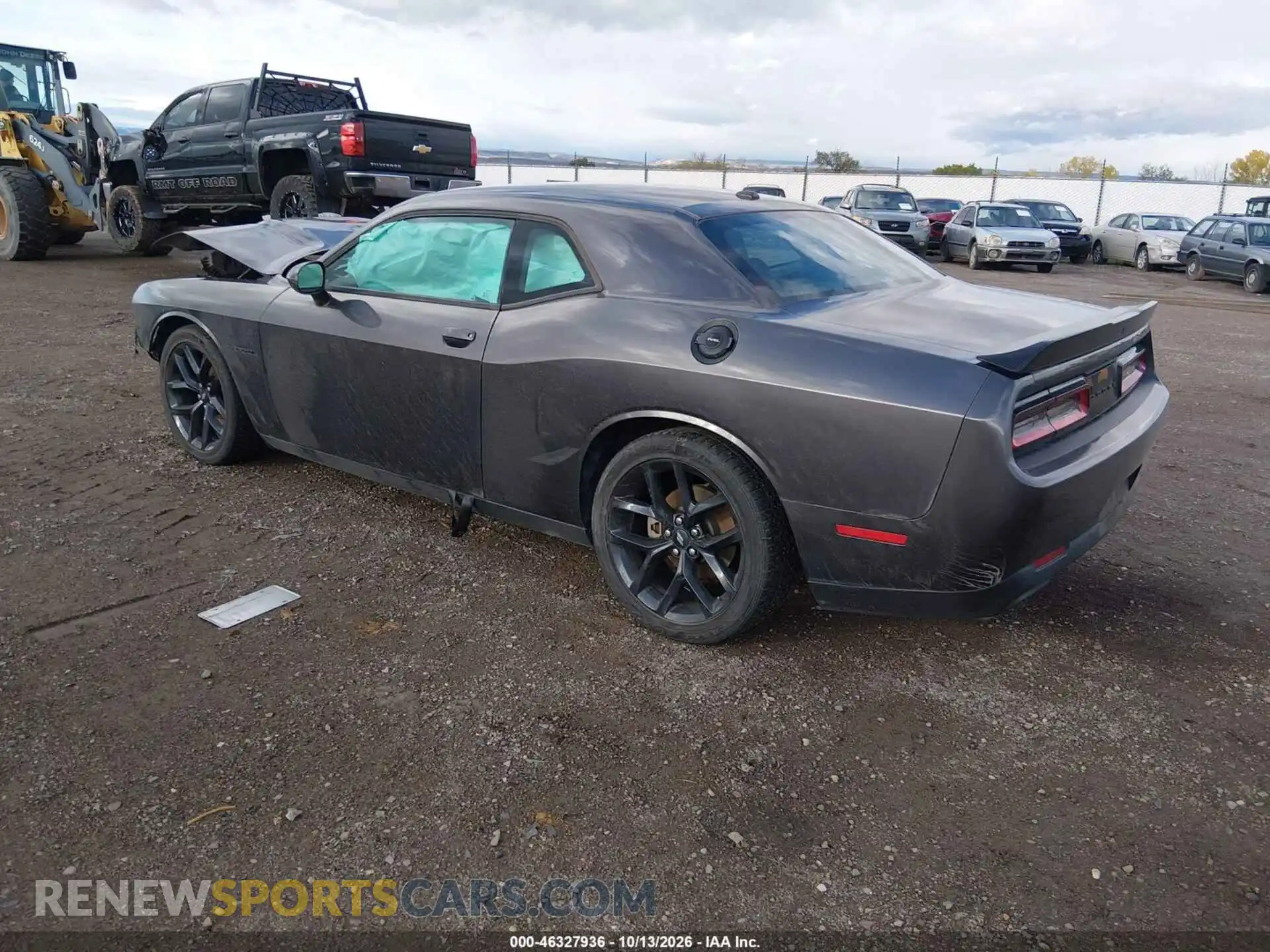 3 Photograph of a damaged car 2C3CDZBT7NH185748 DODGE CHALLENGER 2022