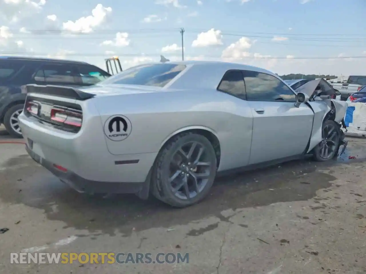 3 fotografías del automóvil dañado 2C3CDZBT7NH194076 DODGE CHALLENGER 2022