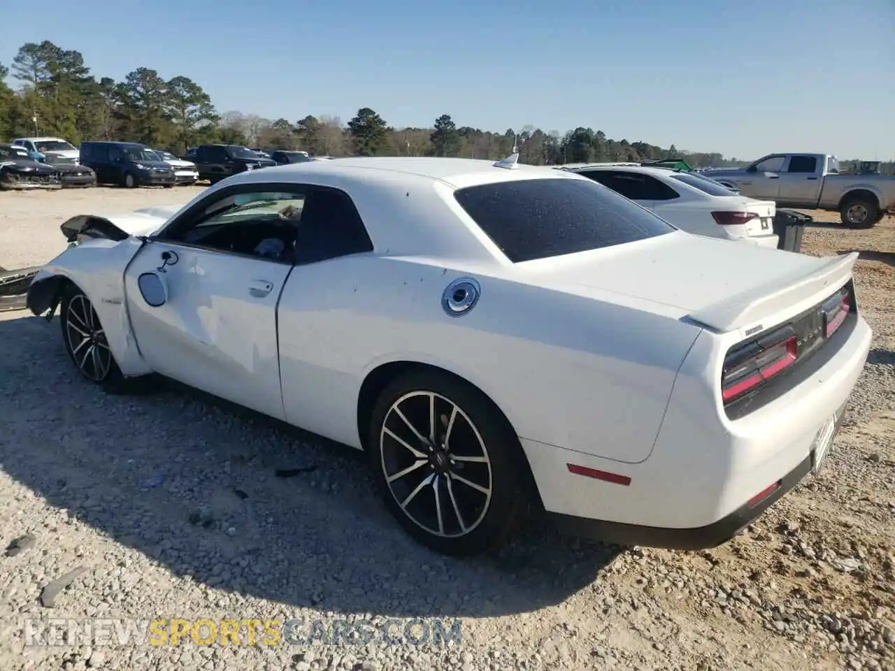 2 Photograph of a damaged car 2C3CDZBT8NH230776 DODGE CHALLENGER 2022