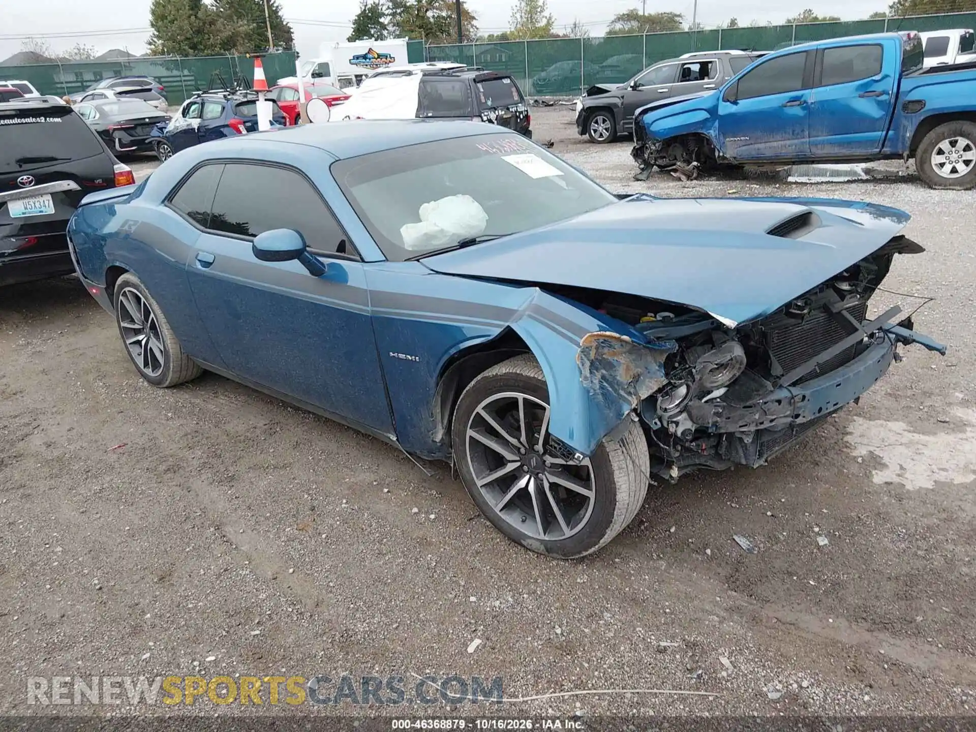1 fotografías del automóvil dañado 2C3CDZBT8NH233919 DODGE CHALLENGER 2022