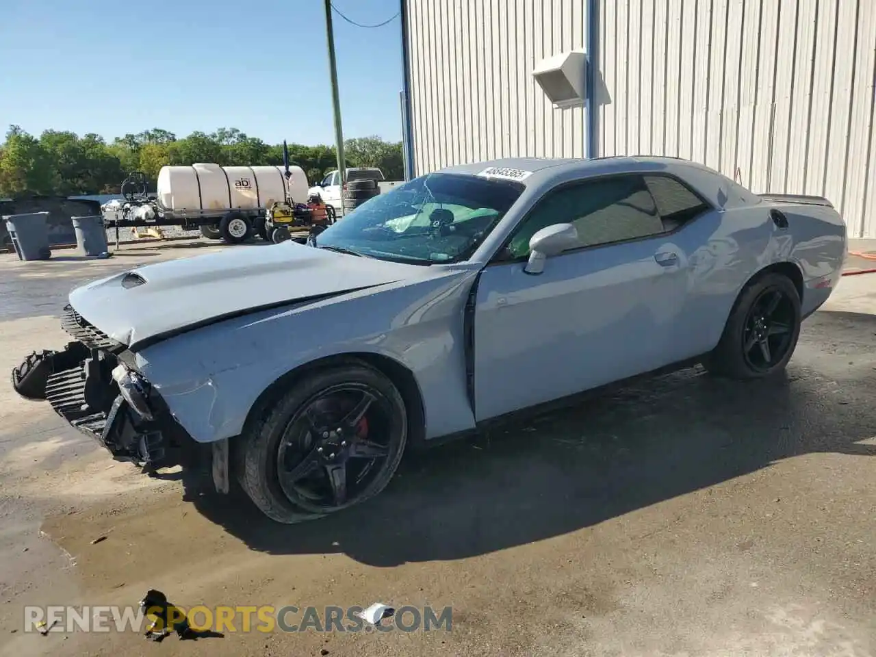 1 Photograph of a damaged car 2C3CDZBT9NH108590 DODGE CHALLENGER 2022