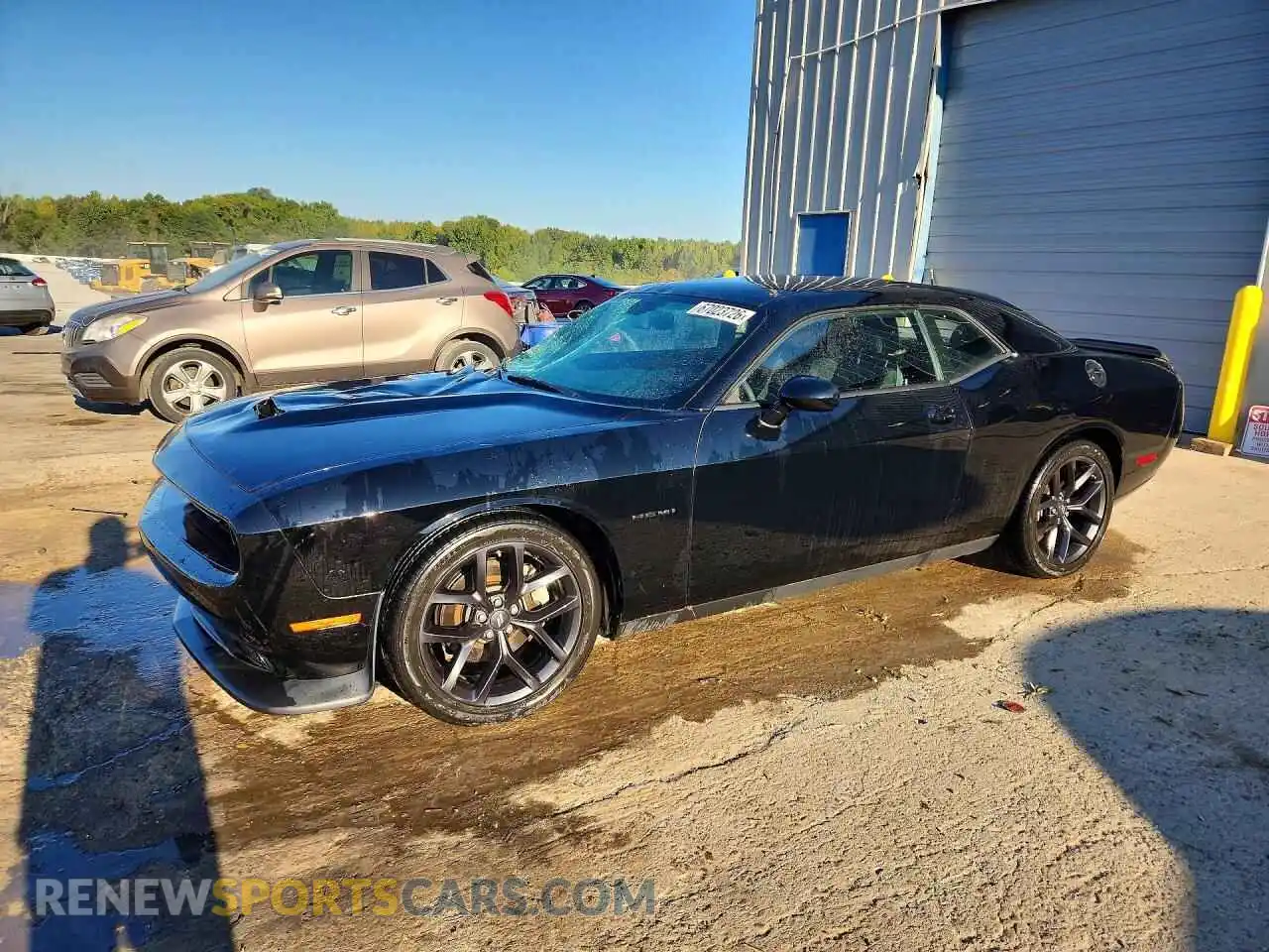 1 Photograph of a damaged car 2C3CDZBTXNH113118 DODGE CHALLENGER 2022