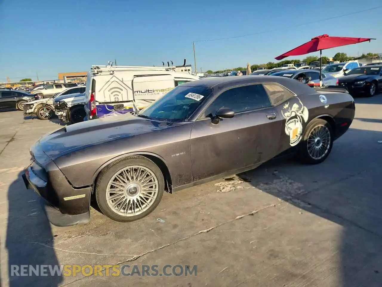 1 Фотография поврежденного автомобиля 2C3CDZBTXNH124684 DODGE CHALLENGER 2022