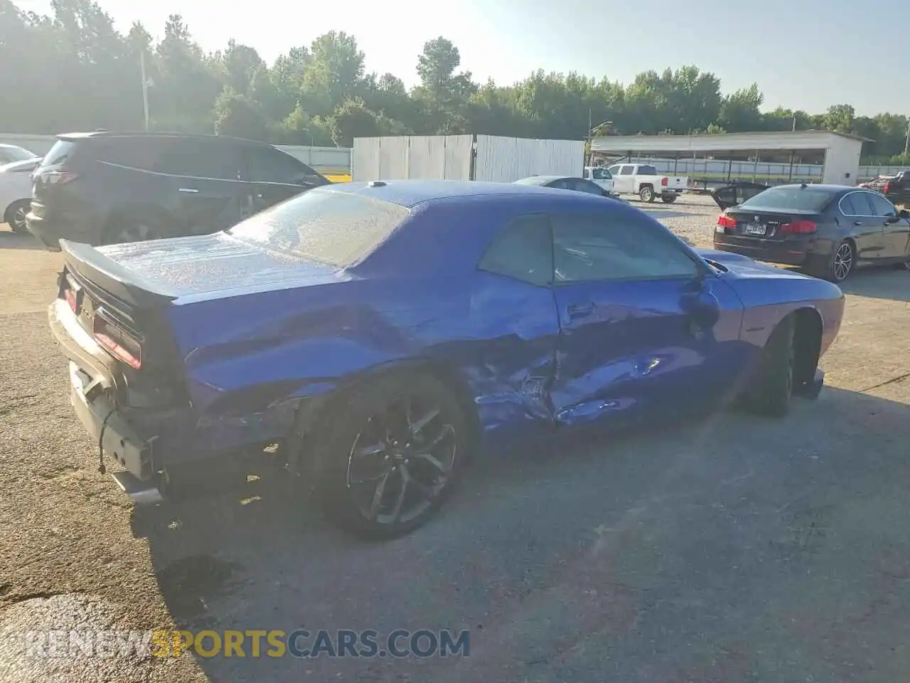 3 Photograph of a damaged car 2C3CDZBTXNH144174 DODGE CHALLENGER 2022