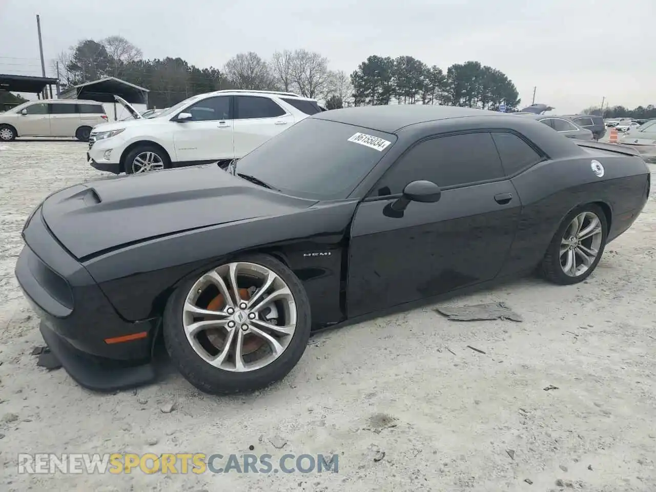 1 Photograph of a damaged car 2C3CDZBTXNH151139 DODGE CHALLENGER 2022