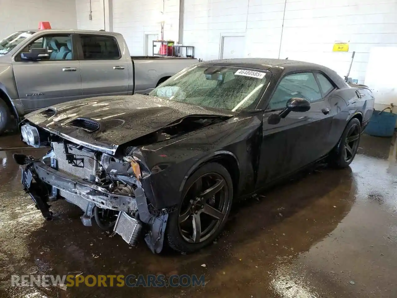 1 Photograph of a damaged car 2C3CDZC91NH135379 DODGE CHALLENGER 2022
