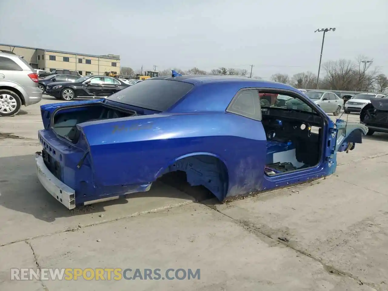 3 Photograph of a damaged car 2C3CDZC93NH100293 DODGE CHALLENGER 2022