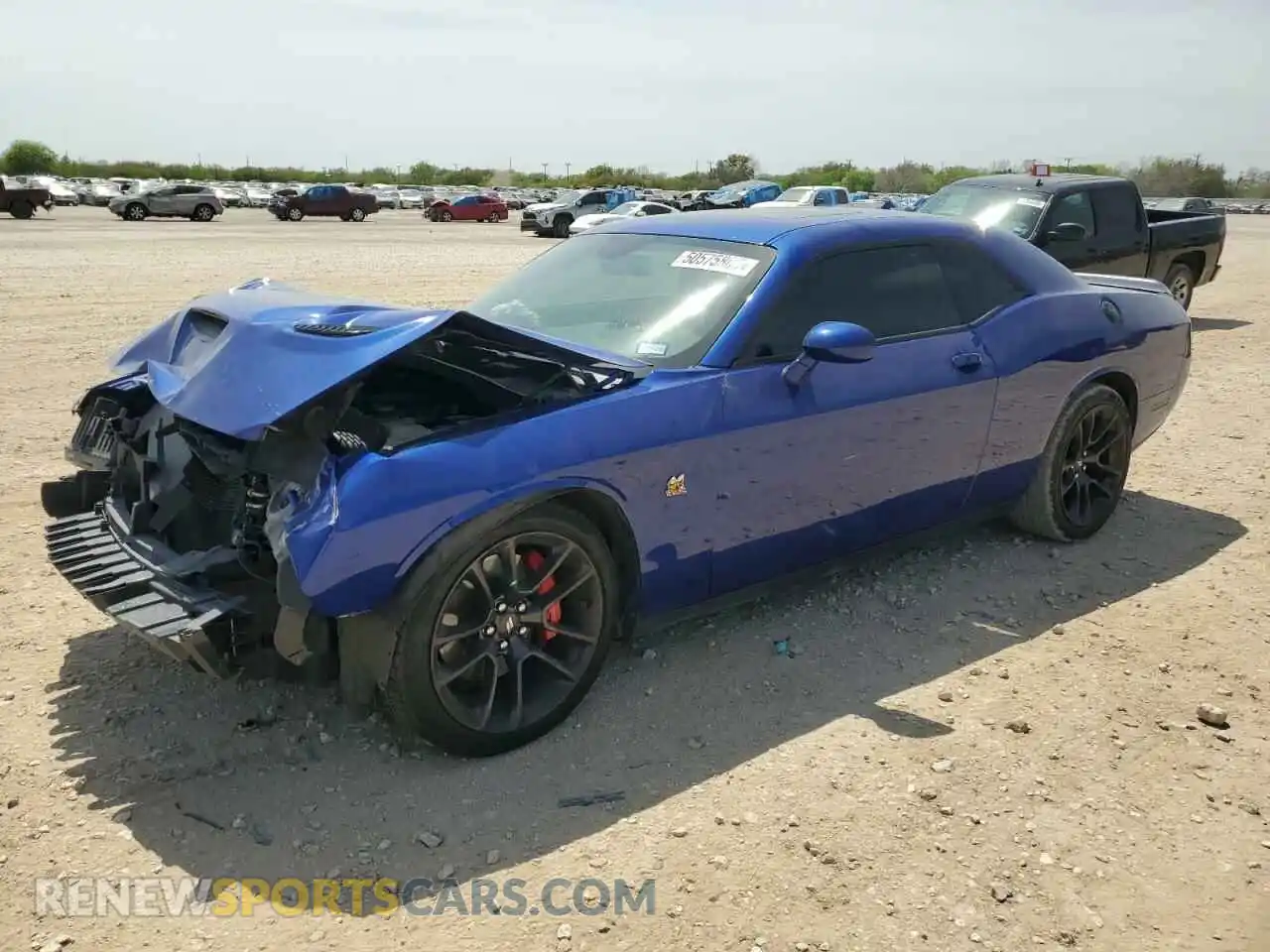 1 Photograph of a damaged car 2C3CDZFJ0NH137064 DODGE CHALLENGER 2022