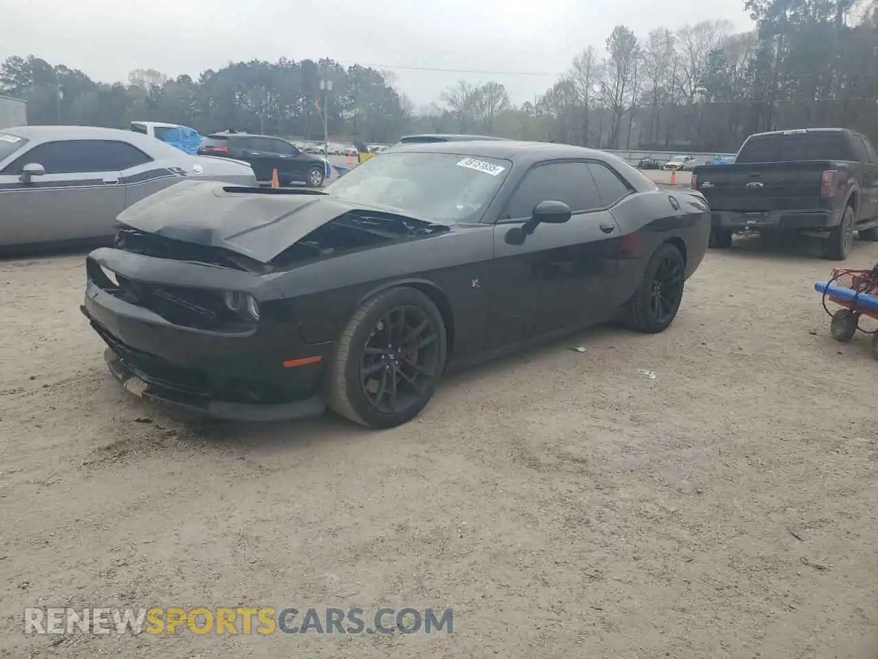 1 Photograph of a damaged car 2C3CDZFJ1NH109192 DODGE CHALLENGER 2022