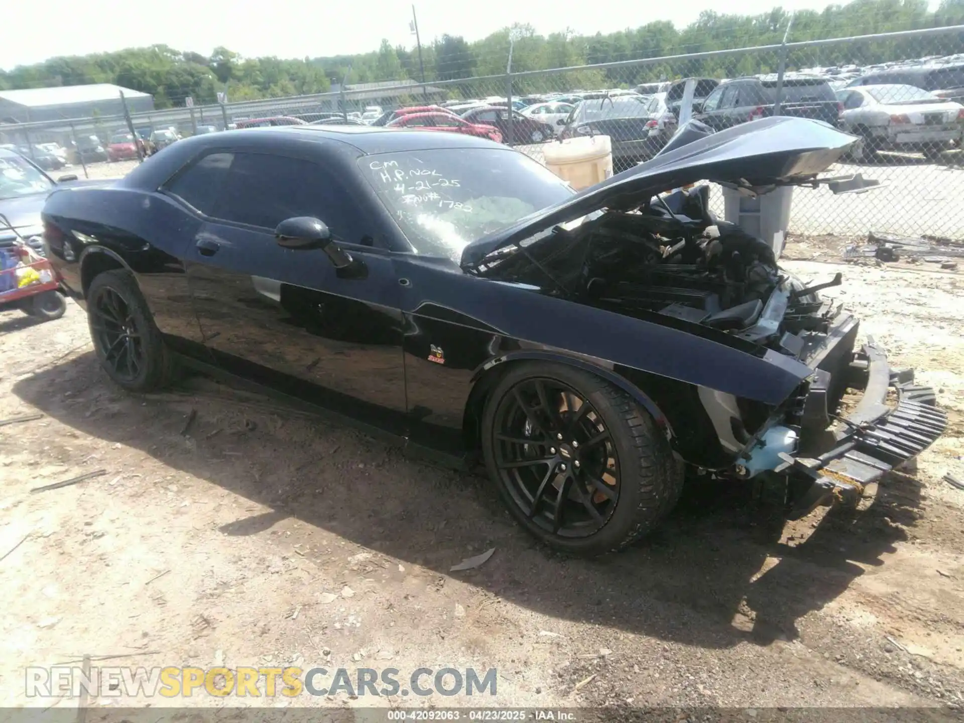 1 Photograph of a damaged car 2C3CDZFJ1NH113100 DODGE CHALLENGER 2022