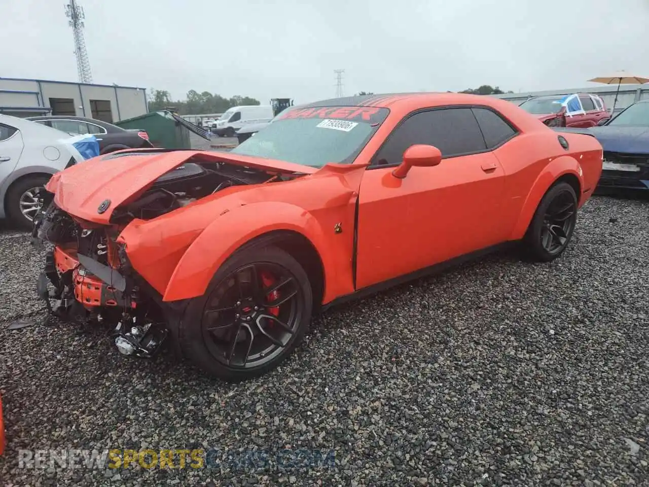 1 Photograph of a damaged car 2C3CDZFJ1NH155265 DODGE CHALLENGER 2022