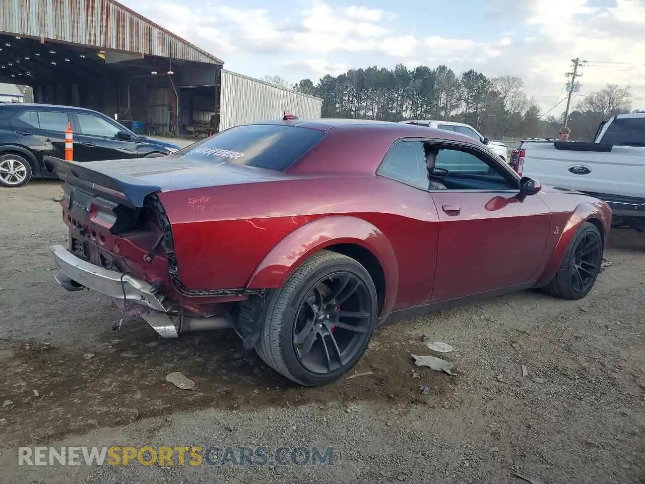 3 Photograph of a damaged car 2C3CDZFJ1NH155508 DODGE CHALLENGER 2022