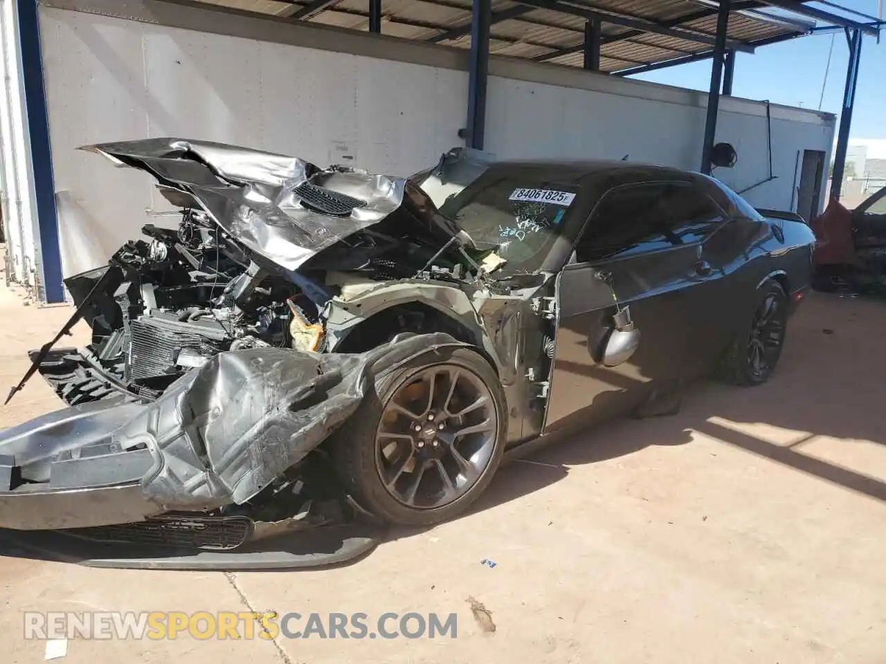 1 Photograph of a damaged car 2C3CDZFJ1NH215058 DODGE CHALLENGER 2022