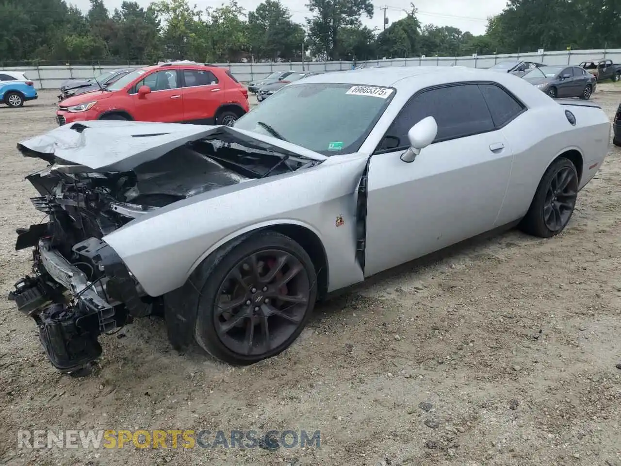 1 Photograph of a damaged car 2C3CDZFJ2NH131900 DODGE CHALLENGER 2022
