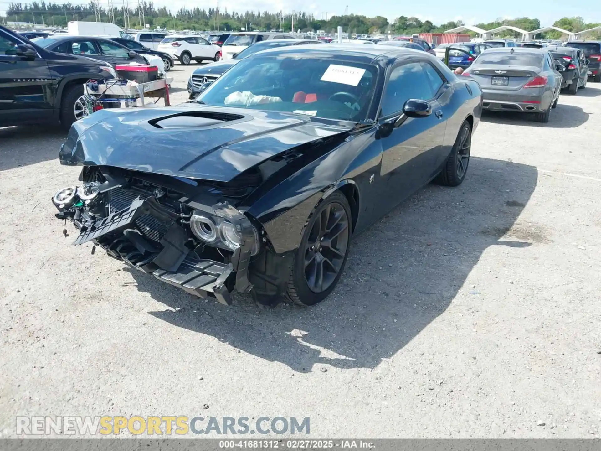 2 Photograph of a damaged car 2C3CDZFJ2NH237876 DODGE CHALLENGER 2022