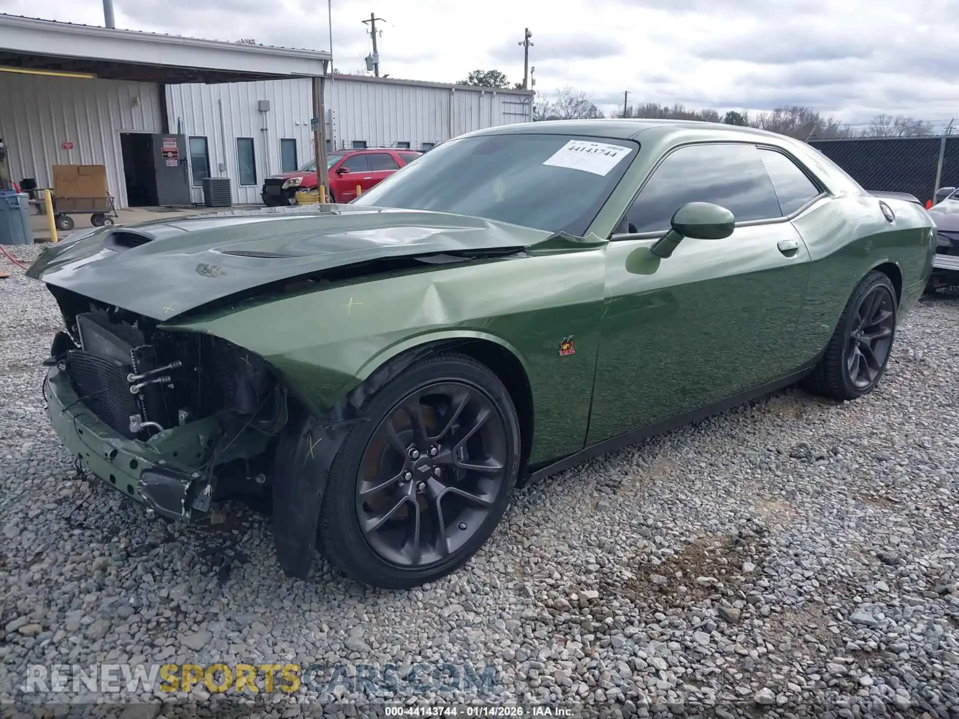 2 fotografías del automóvil dañado 2C3CDZFJ4NH117691 DODGE CHALLENGER 2022