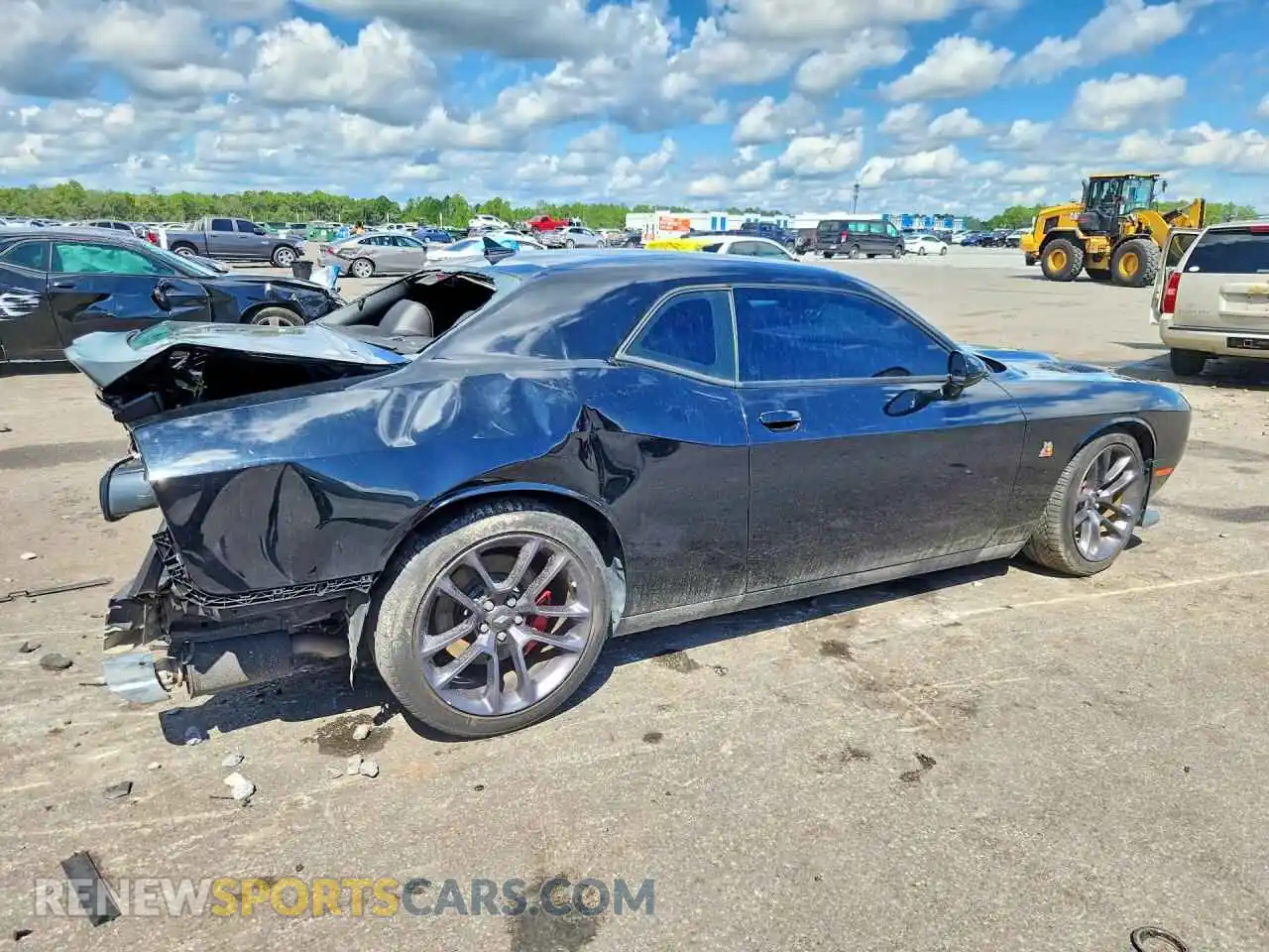 3 fotografías del automóvil dañado 2C3CDZFJ4NH125225 DODGE CHALLENGER 2022