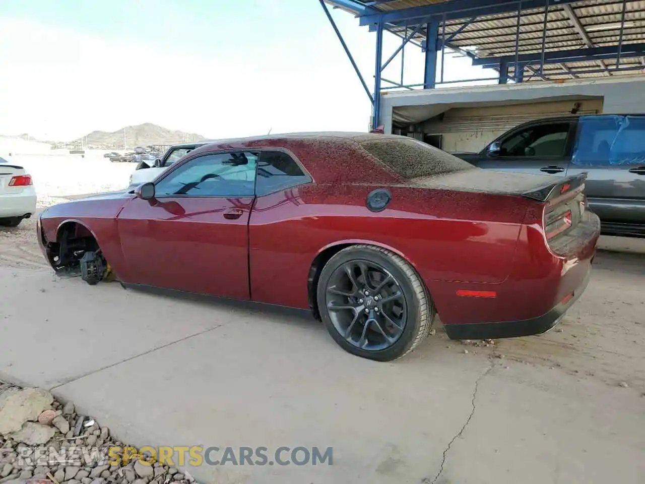 2 fotografías del automóvil dañado 2C3CDZFJ4NH204488 DODGE CHALLENGER 2022
